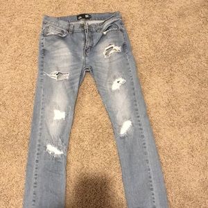 RSQ London skinny ripped jeans